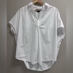 French Connection Classic White Top Size Medium
